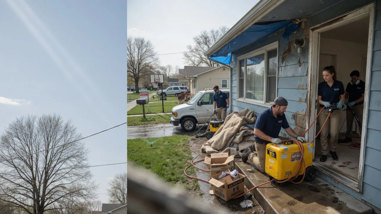 Basement Flood Cleanup in Hume, MO near me